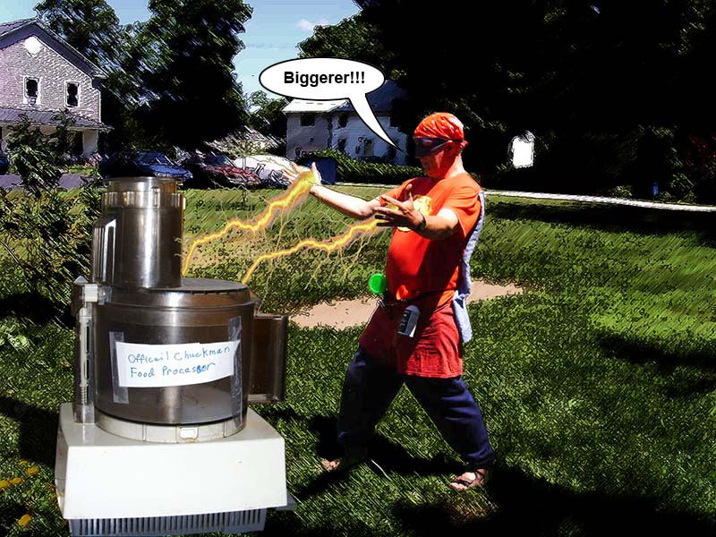Chuckman En-Colossal-Itizes The Juicinator